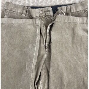 Dockers Tan Flat‎ Front Relaxed Fit Corduroy Pants Mens 36x30